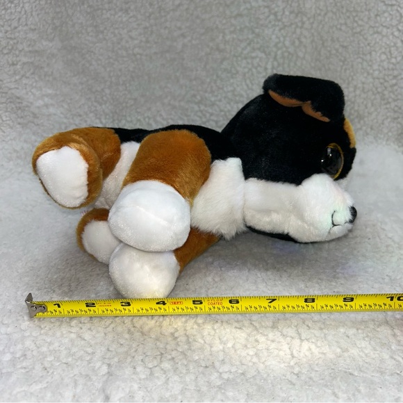 TY Classic Plush 2018 ROSCOE the Bernese Mountain Dog 9.5" gold glittery eyes - Picture 8 of 12